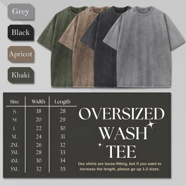 Michael Myers Washed Oversized Tee