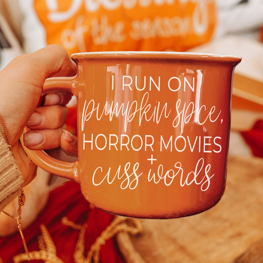 Pumpkin + Horror Mug